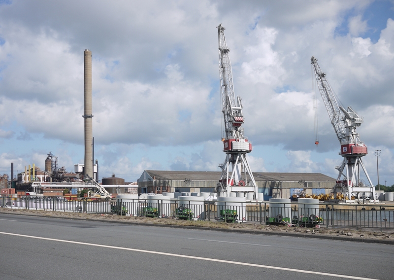 Zone industrielle de Dunkerque